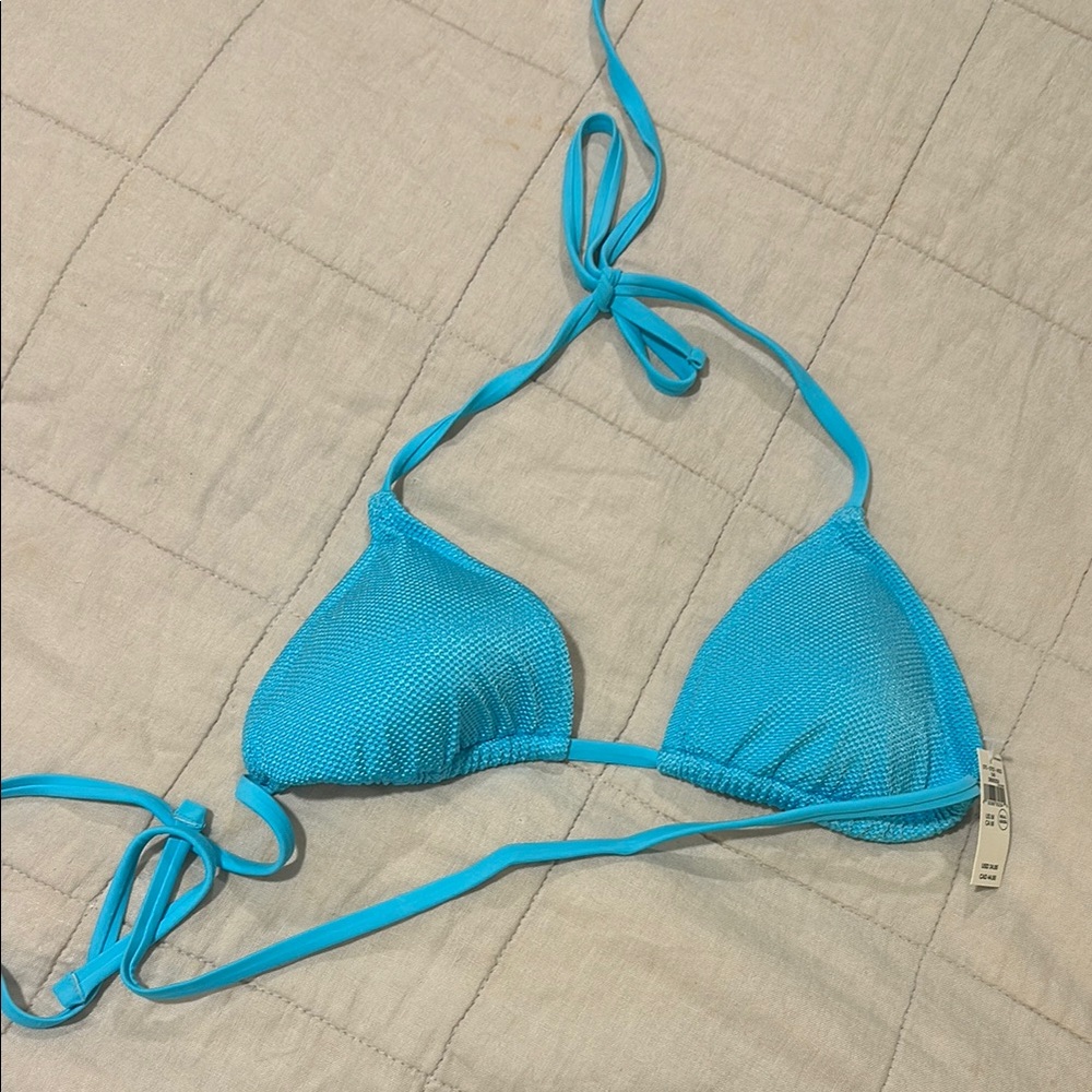 Aerie Blue Bikini Top